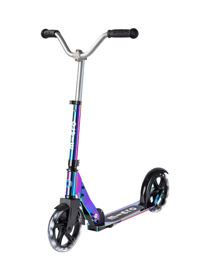 Micro - hulajnoga składana ze świecącymi kołami Cruiser LED Neochrome