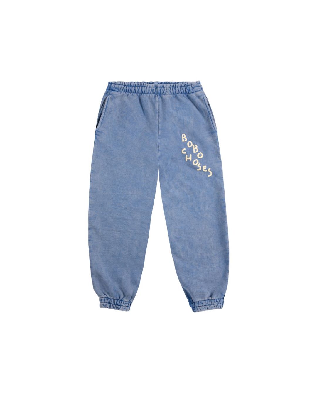 BOBO CHOSES - spodnie do joggingu blue niebieskie 