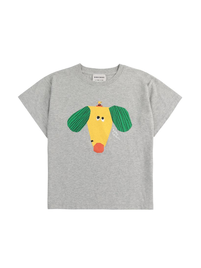 BOBO CHOSES - T-shirt dziecięcy Morning Egg light blue jasnoniebieski 
