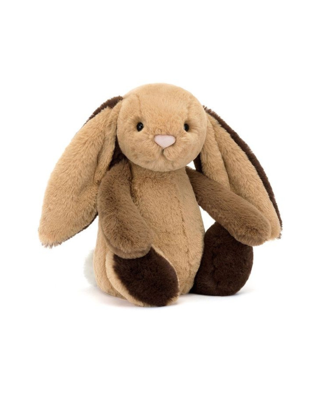 JellyCat - króliczek Patchwork Brązowy 31 cm