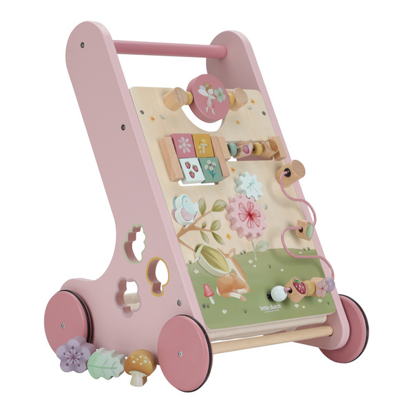 Little Dutch - drewniany chodzik edukacyjny Fairy Garden FSC