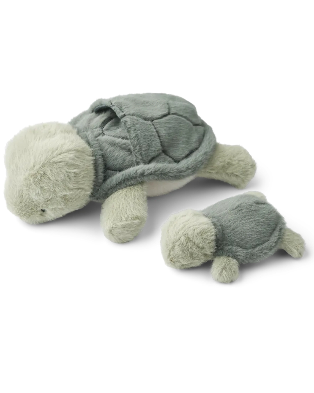 Liewood - przytulanki niemowlęca żółwie Berto & Baby Turtle Teddy faune green 