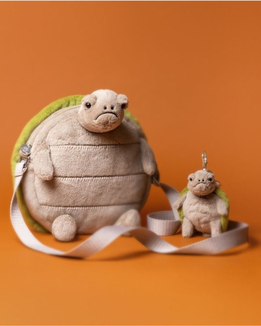 JellyCat - torebka na ramię Żółw Timmy 26 cm