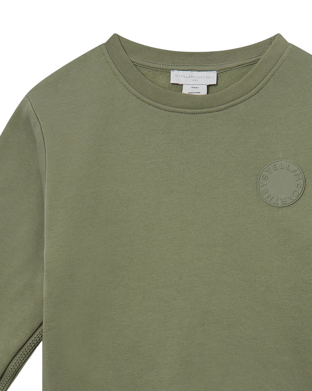 Bluza Stella McCartney Nice to be Nice z zamkami na rękawach Bluza Stella McCartney Nice to be Nice z zamkami na rękawach