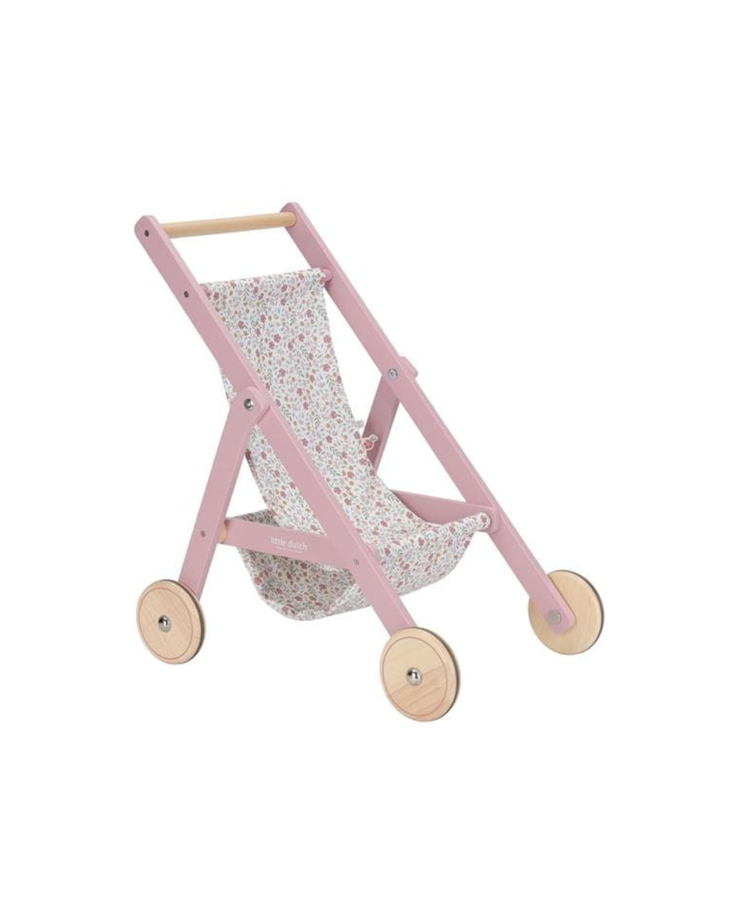 Wózek drewniany dla lalek Little Dutch FSC Wózek drewniany dla lalek Little Dutch FSC