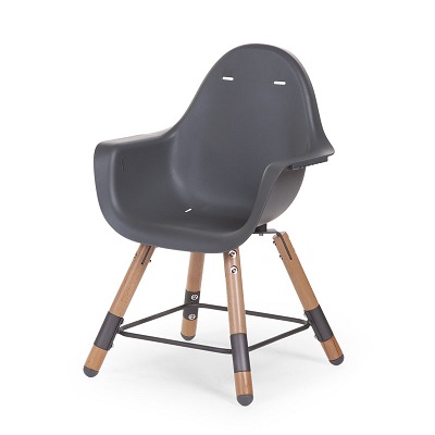 Childhome - krzesełko do karmienia Evolu 2 Natural/Anthracite