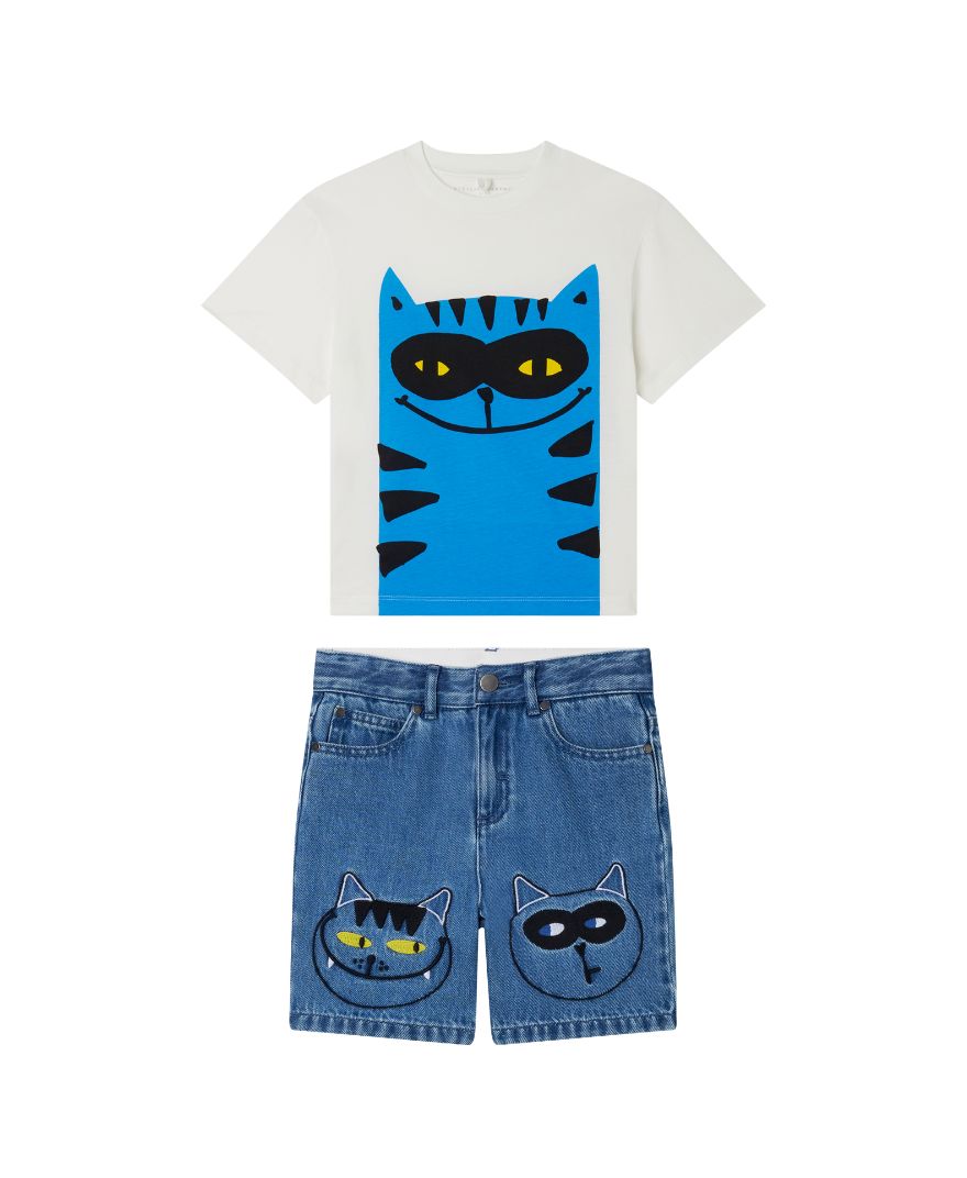 Stella McCartney – stylizacja chłopięca Cat