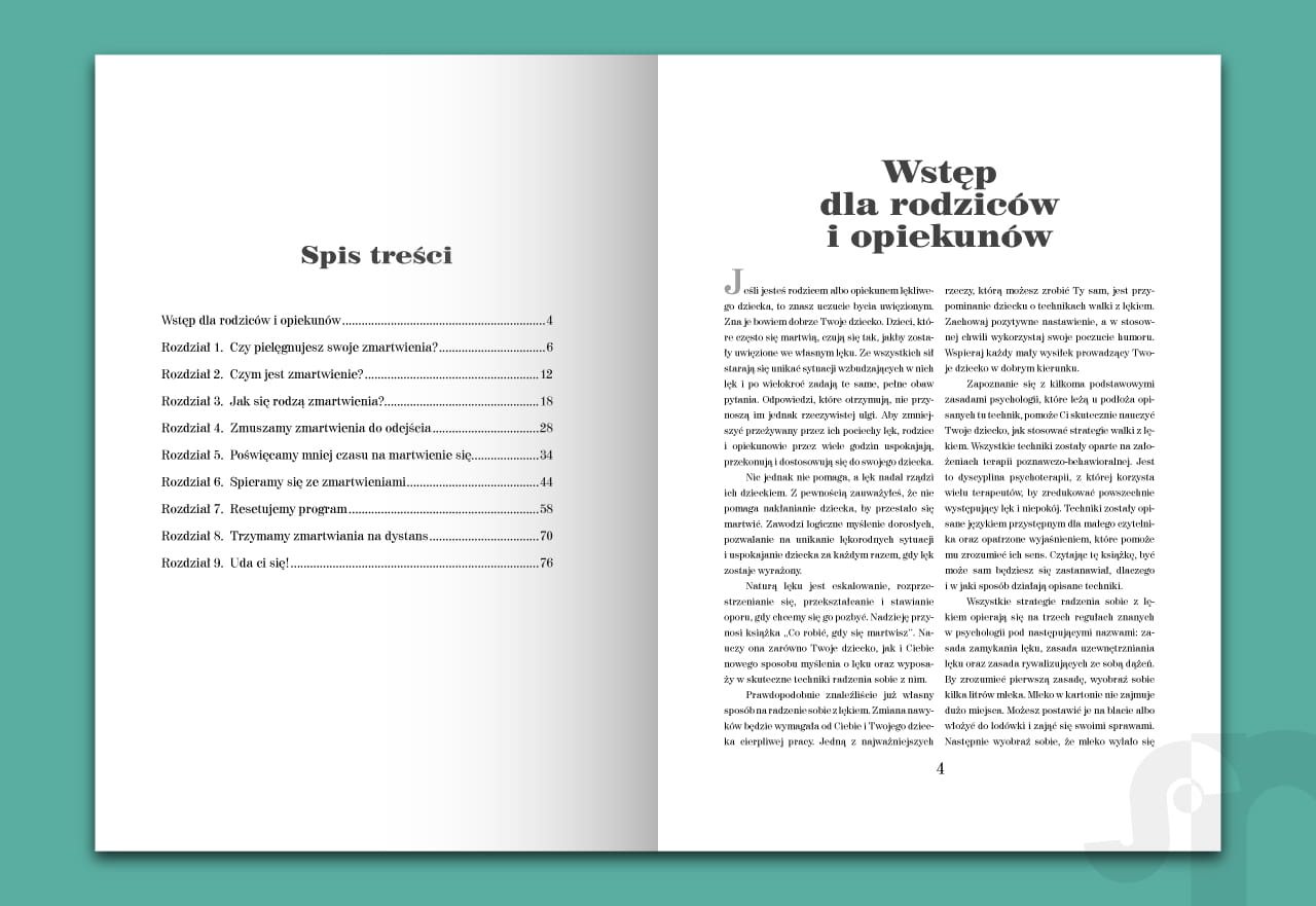 Wydawnictwo Levyz Books - poradnik psychologiczny dla dzieci - Co robić gdy się martwisz?