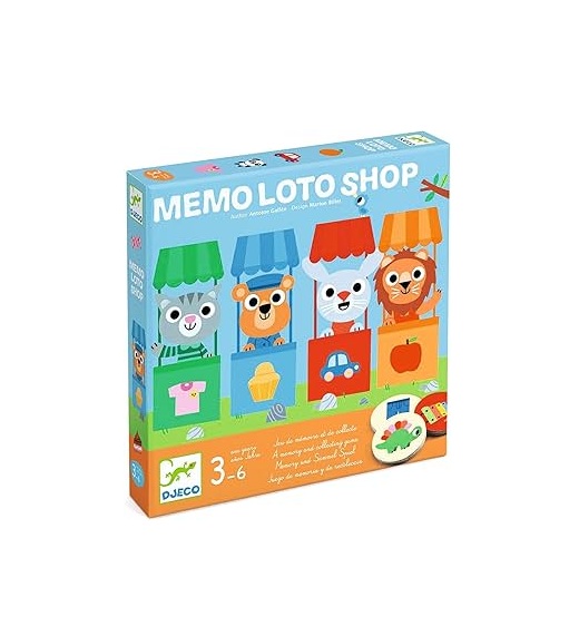 Djeco - gra bingo memo Lotto sklep