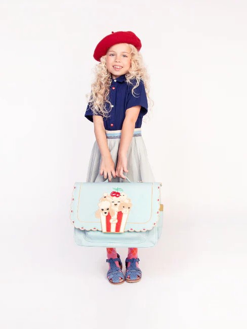 Jeune Premier - tornister szkolny It Bag Midi Popcorn