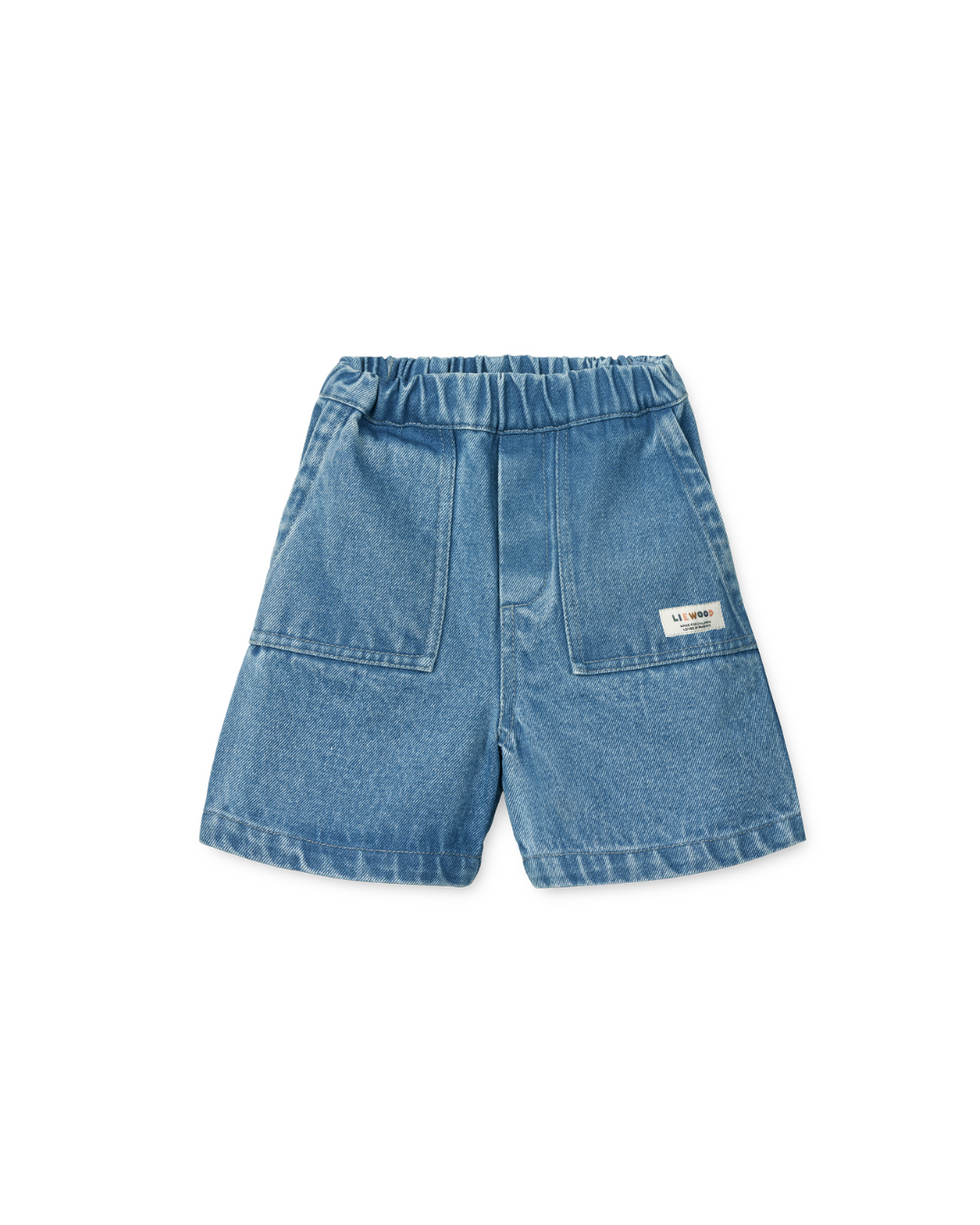 Liewood - krótkie spodenki bermudy jeansowe Cesaria light blue denim