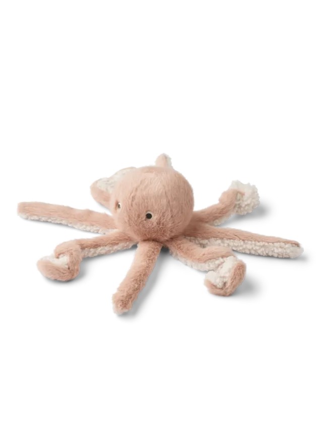 Liewood - przytulanka niemowlęca ośmiornica Binnie Octopus Teddy pale tuscany