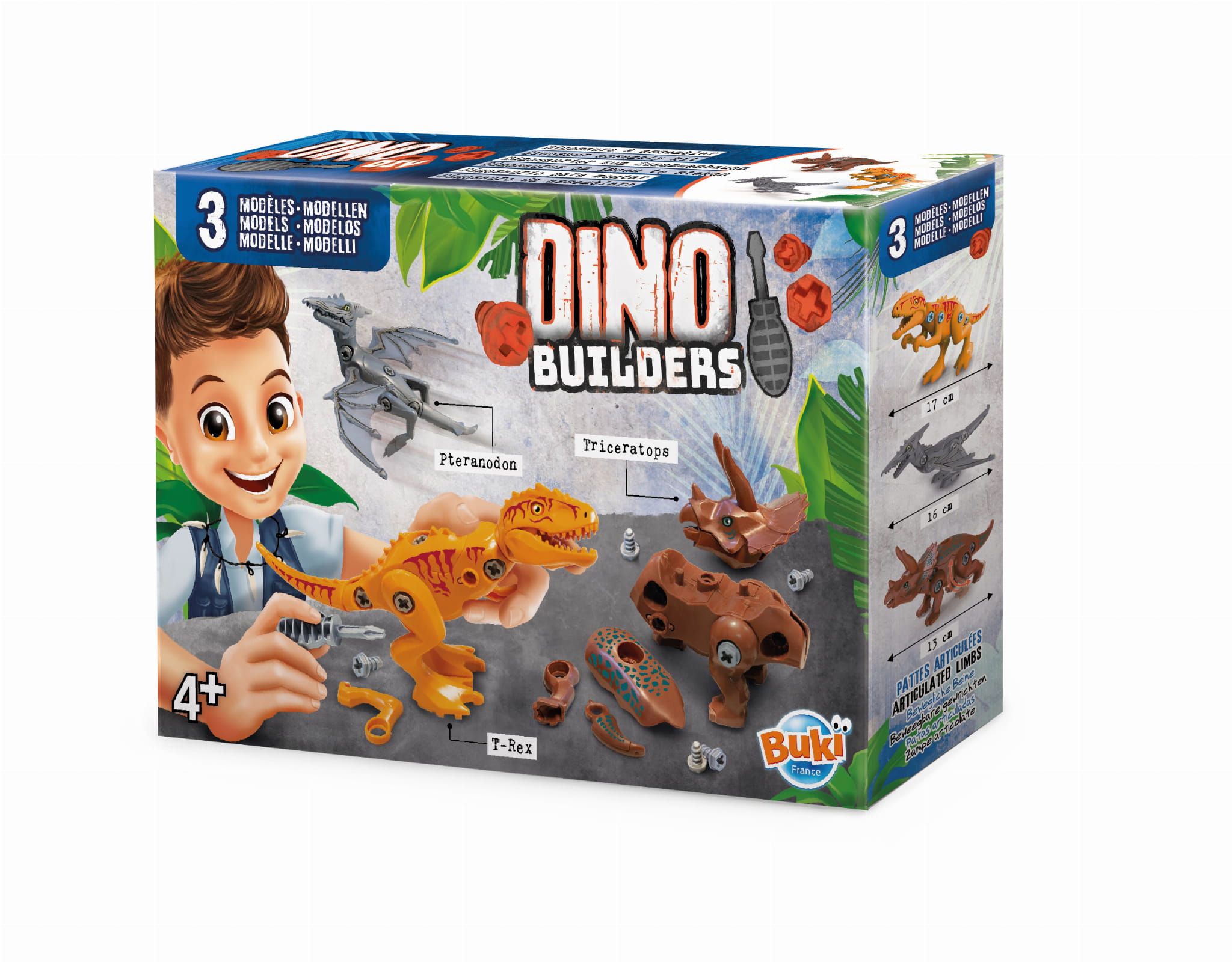 Buki - dinozaury do skręcenia