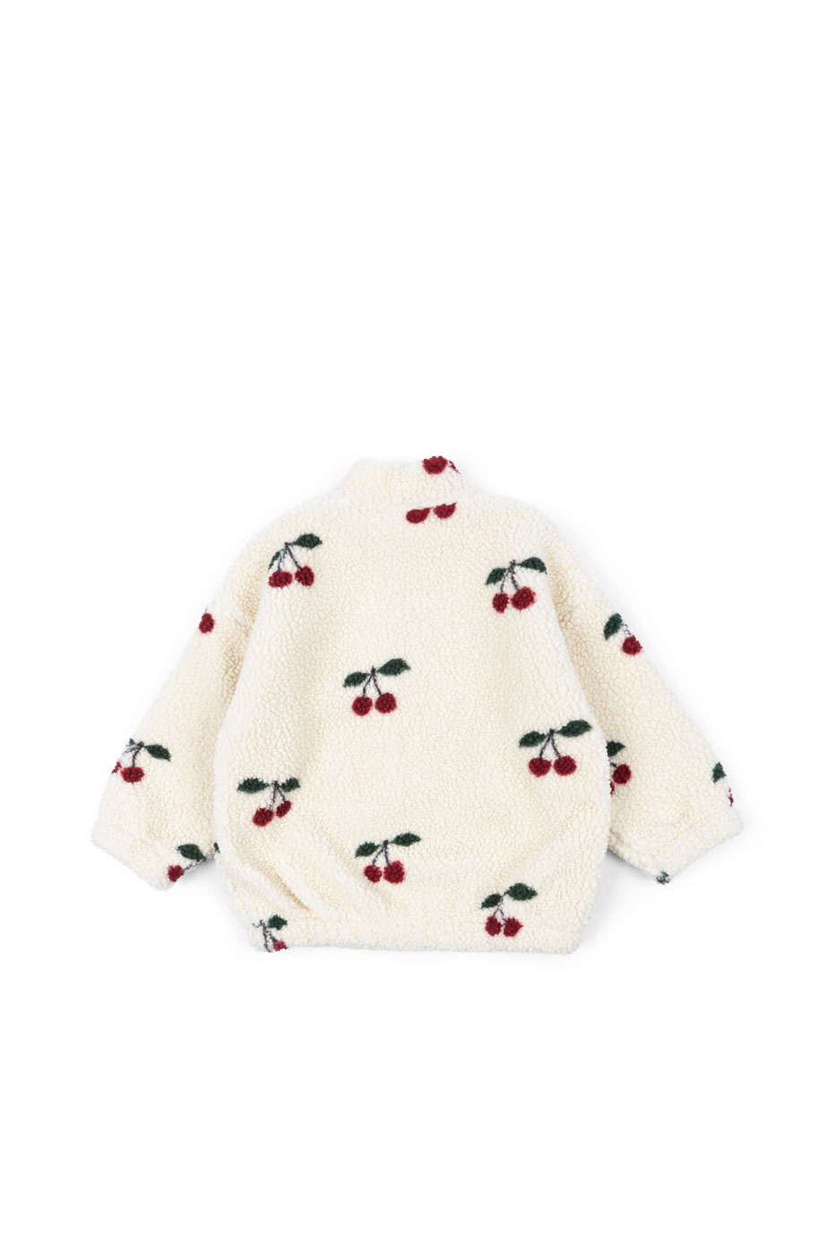 Konges Sløjd - kurtka dziecięca Jody Teddy Jacket GRS Ma Grande Cerise