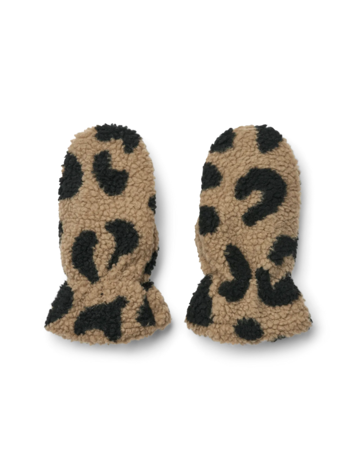 Liewood - rękawiczki z polaru Grethe Pile Gloves Mega Leo