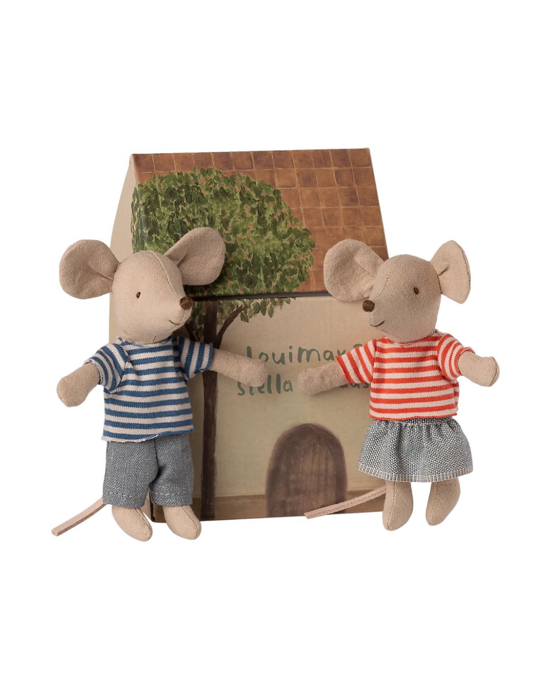 Maileg - myszki LouiMax i Stella brat i siostra Maileg - myszki LouiMax i Stella brat i siostra