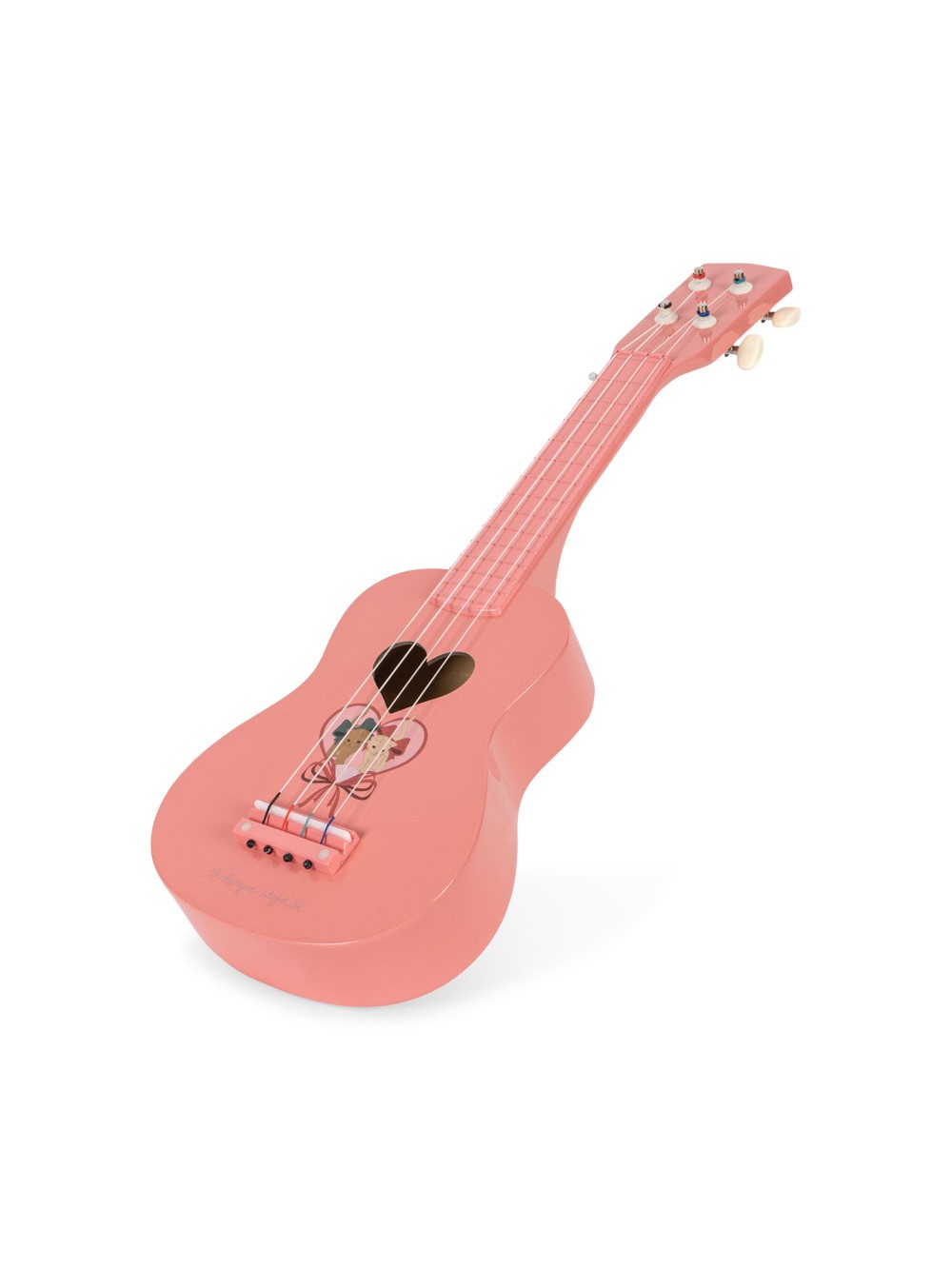 Drewniane ukulele Konges Sløjd Bow Kitty