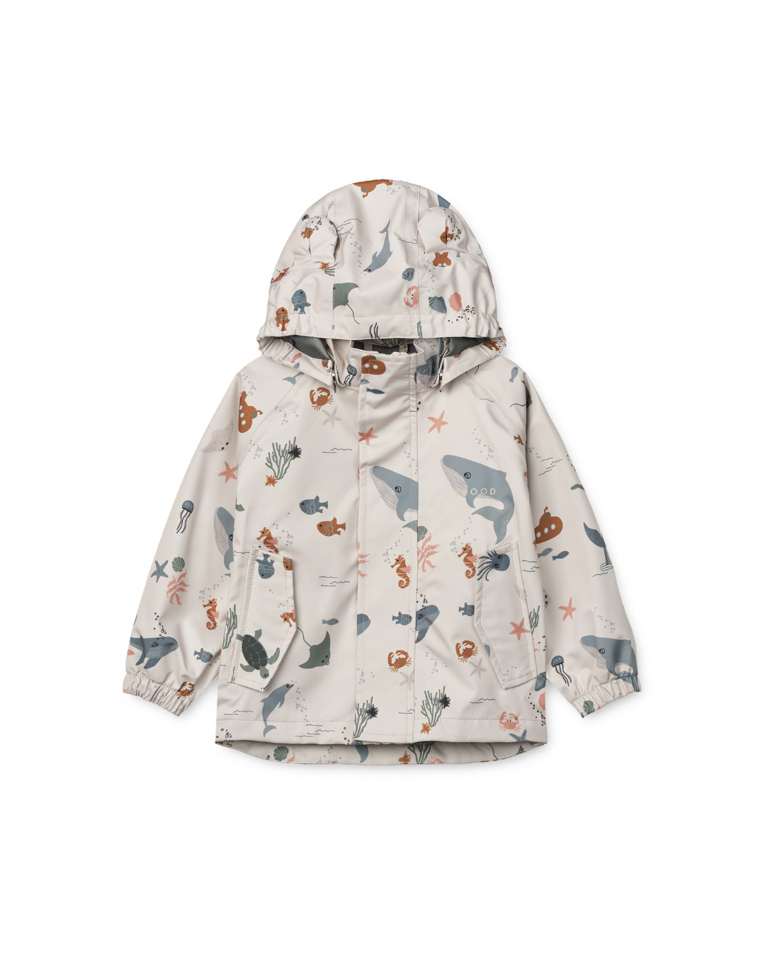 Liewood - zestaw przeciwdeszczowy Manu Sea Creature/Sandy