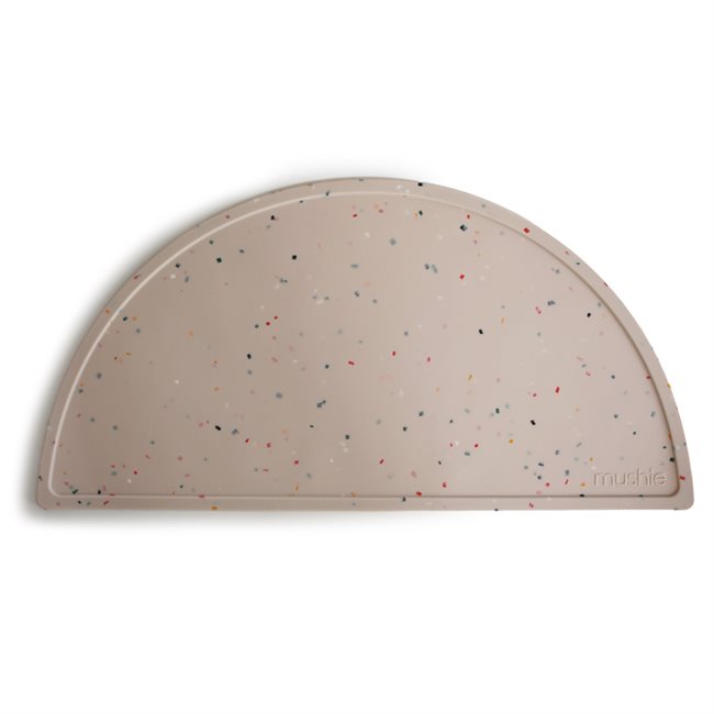 Mushie - podkładka silikonowa na stół Vanilla Confetti