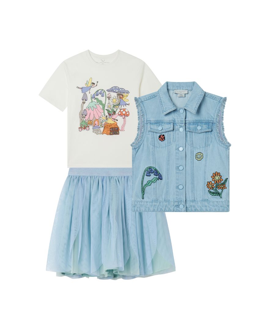 Stella McCartney - Stylizacja dziewczęca w wiosennym stylu Woodland