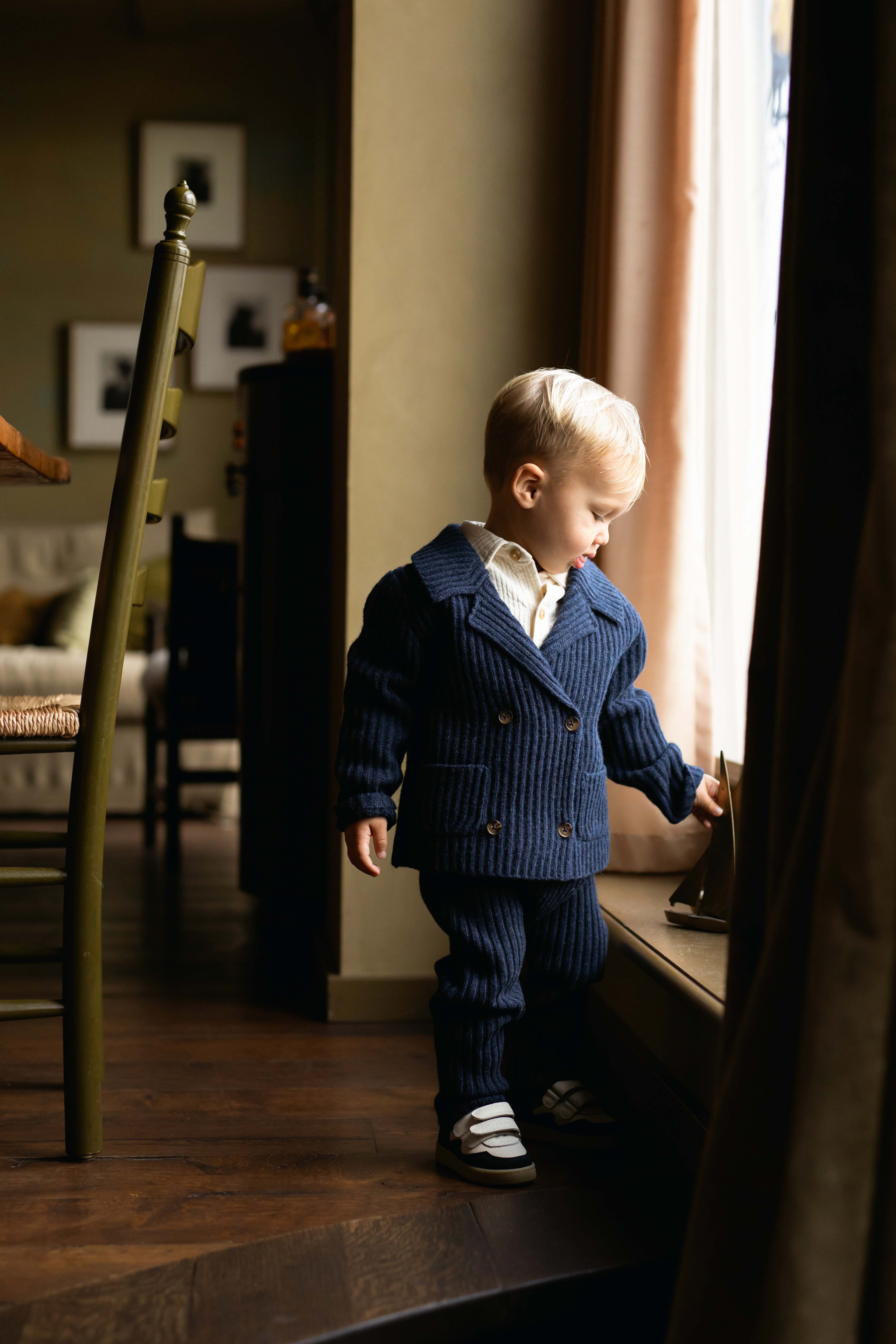 Donsje - dziecięcy kardigan z wełny merino Sieb Merino Wool Cardigan 