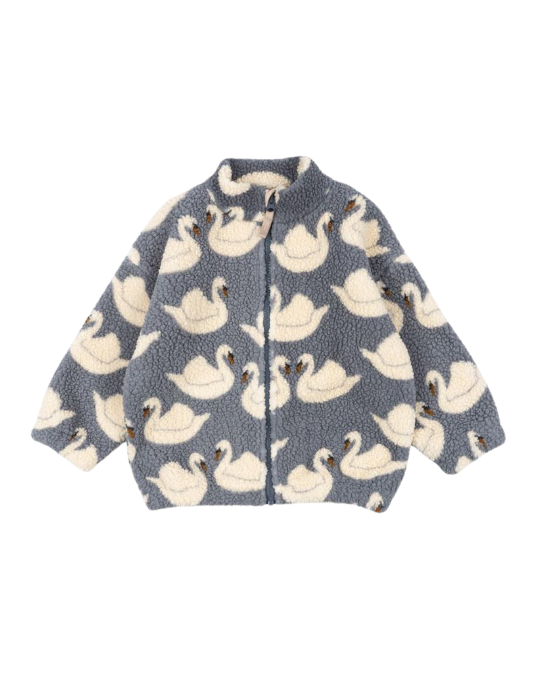 Konges Sløjd - kurtka dziecięca Teddy Jacket GRS Swan