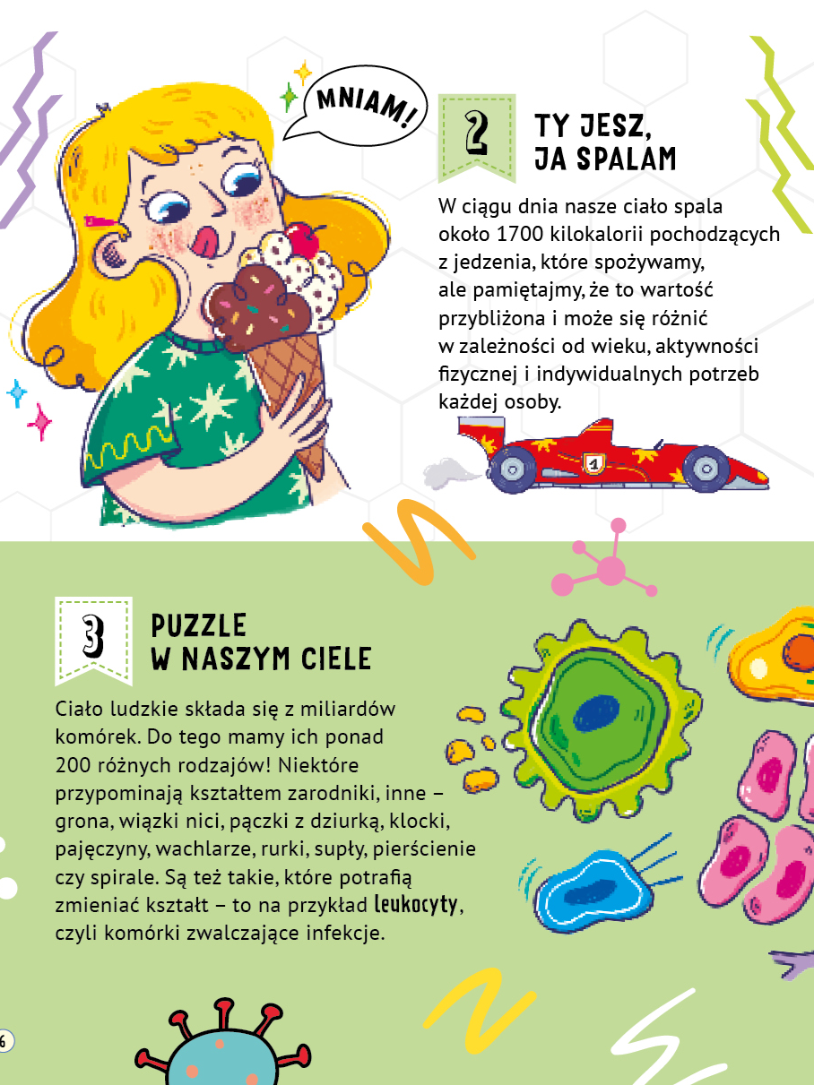 Wydawnictwo Wilga - 101 ciekawych faktów o naszym ciele