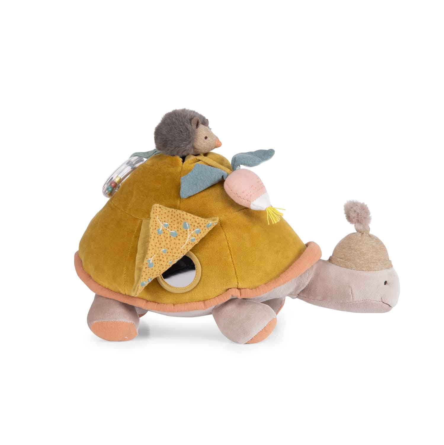 Moulin Roty - maskotka aktywizująca żółw Trois Pettis Lapins