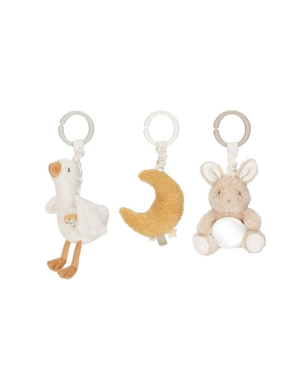 Zestaw 3 zawieszek do łóżka lub fotelika Little Dutch Newborn Naturals Zestaw 3 zawieszek do łóżka lub fotelika Little Dutch Newborn Naturals