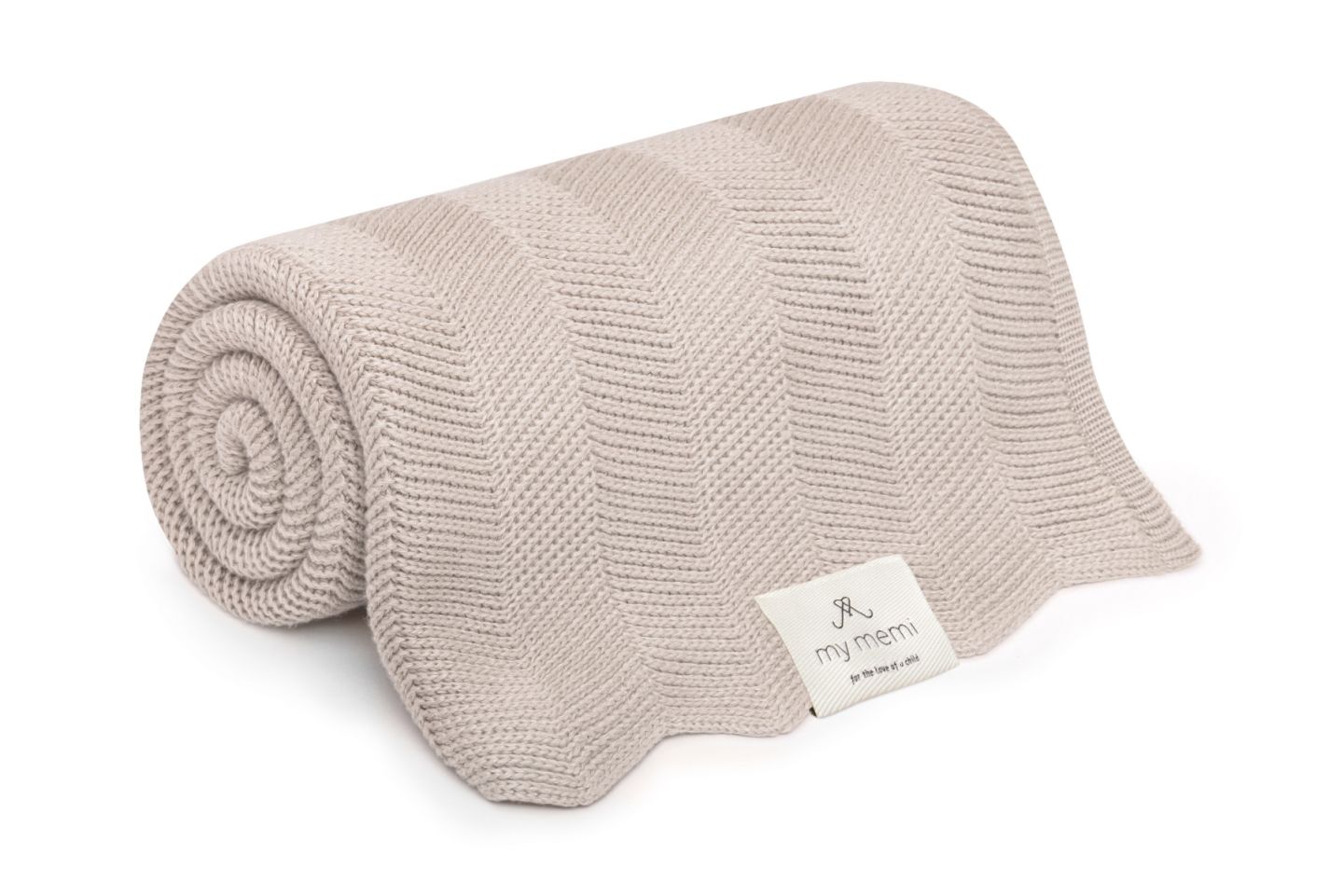 My Memi - bambusowy kocyk 80x100 fir Light Beige