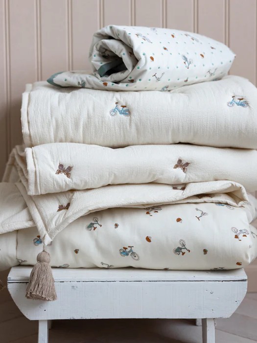 Cam Cam Copenhagen - haftowany kocyk dla dzieci OCS Balloon Cam Cam Copenhagen - haftowany kocyk dla dzieci OCS Balloon