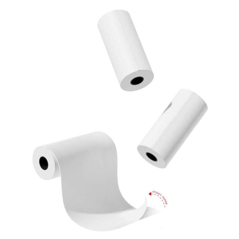 The ZooFamily - zestaw rolek papieru samoprzylepnego 3 sztuki sticky paper rolls set