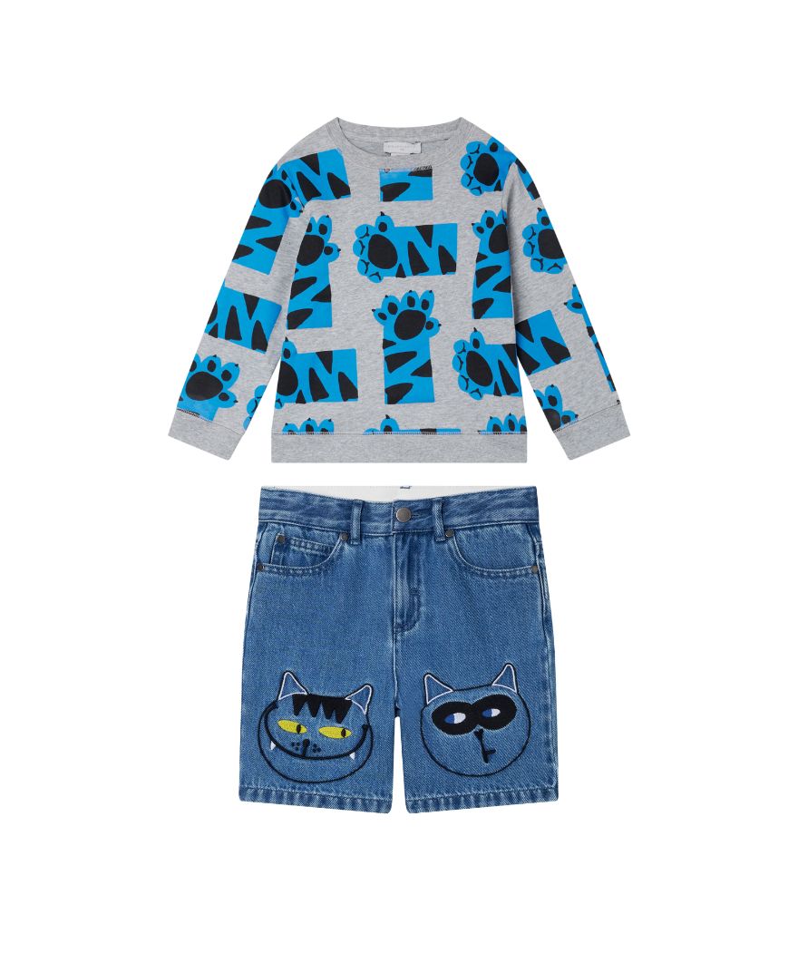 Stella McCartney – stylizacja dla chłopca Cat Paws