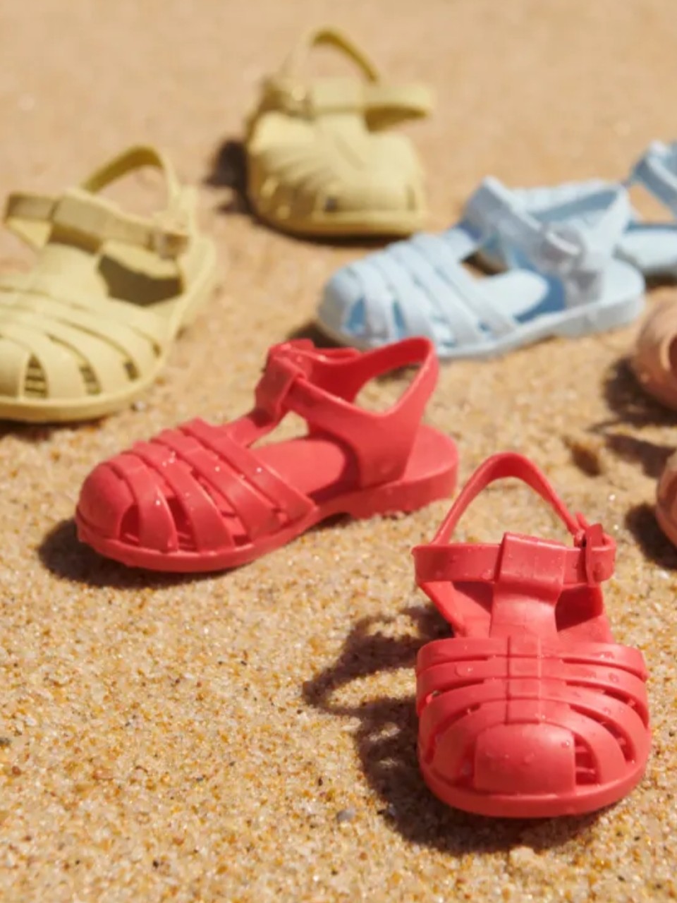 Liewood - sandały dziecięce Bre Sandals Dark Rose