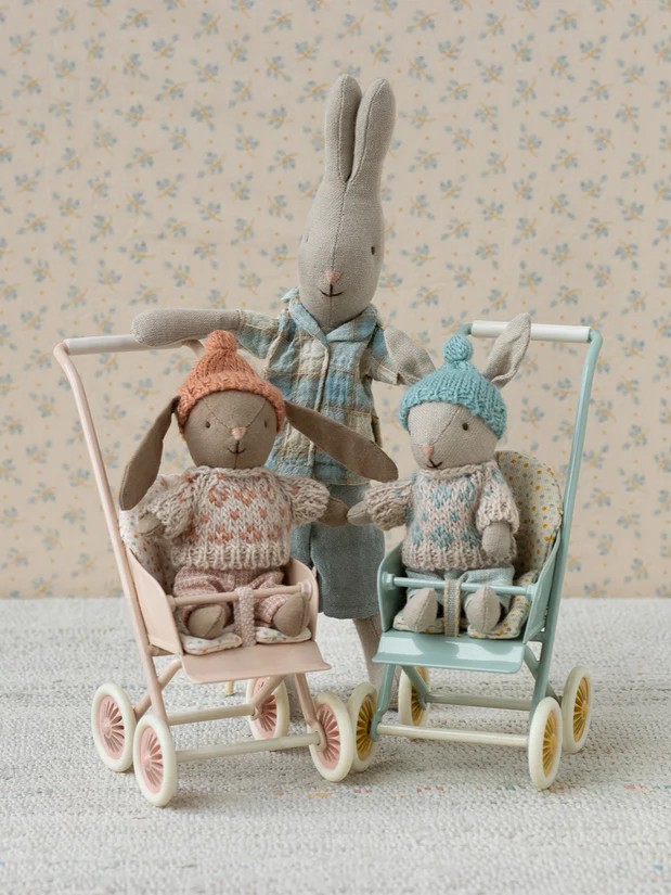 Maileg - króliczek zimowy Mikro Piasek-Mięta Maileg - króliczek zimowy Mikro Piasek-Mięta