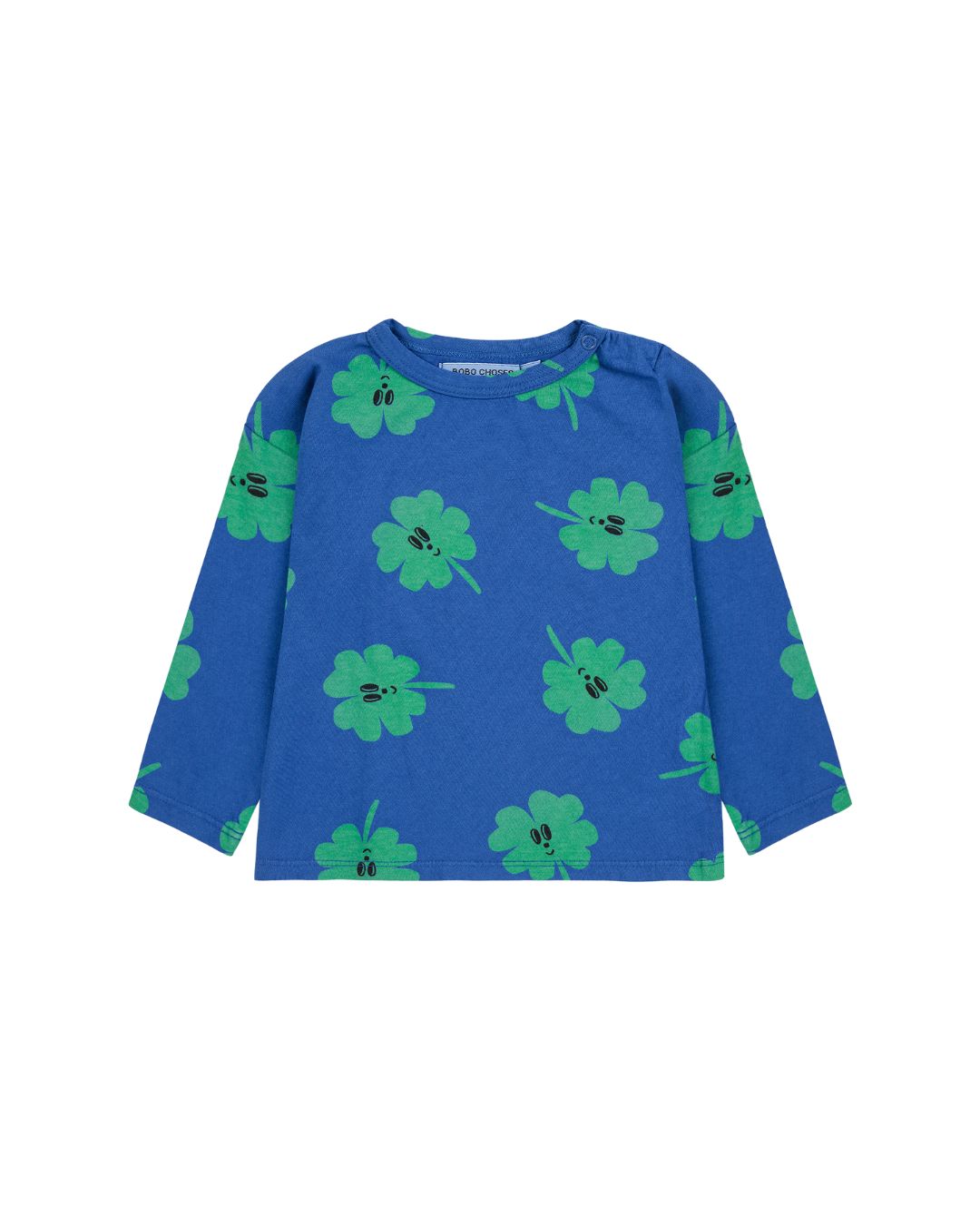BOBO CHOSES - koszulka niemowlęca Lucky Clover all over T-shirt
