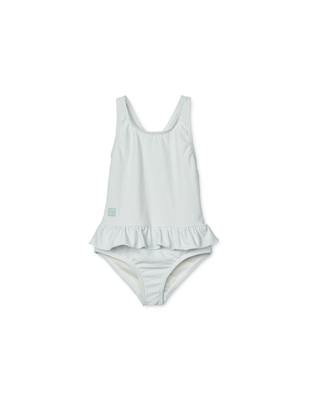 Liewood - strój kąpielowy jednoczęściowy UV Amara stripe pure sky creme de la creme Liewood - strój kąpielowy jednoczęściowy UV Amara stripe pure sky creme de la creme