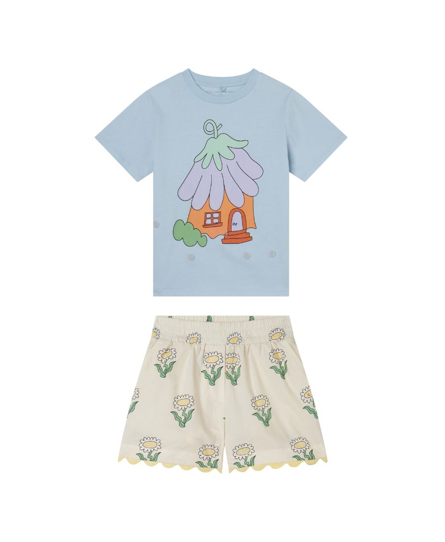 Stella McCartney - stylizacja letnia dziewczęca Blue Daisy