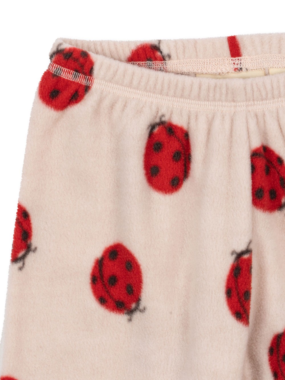 Konges Sløjd - spodnie polarowe Tavi Fleece Pants GRS Ladybug
