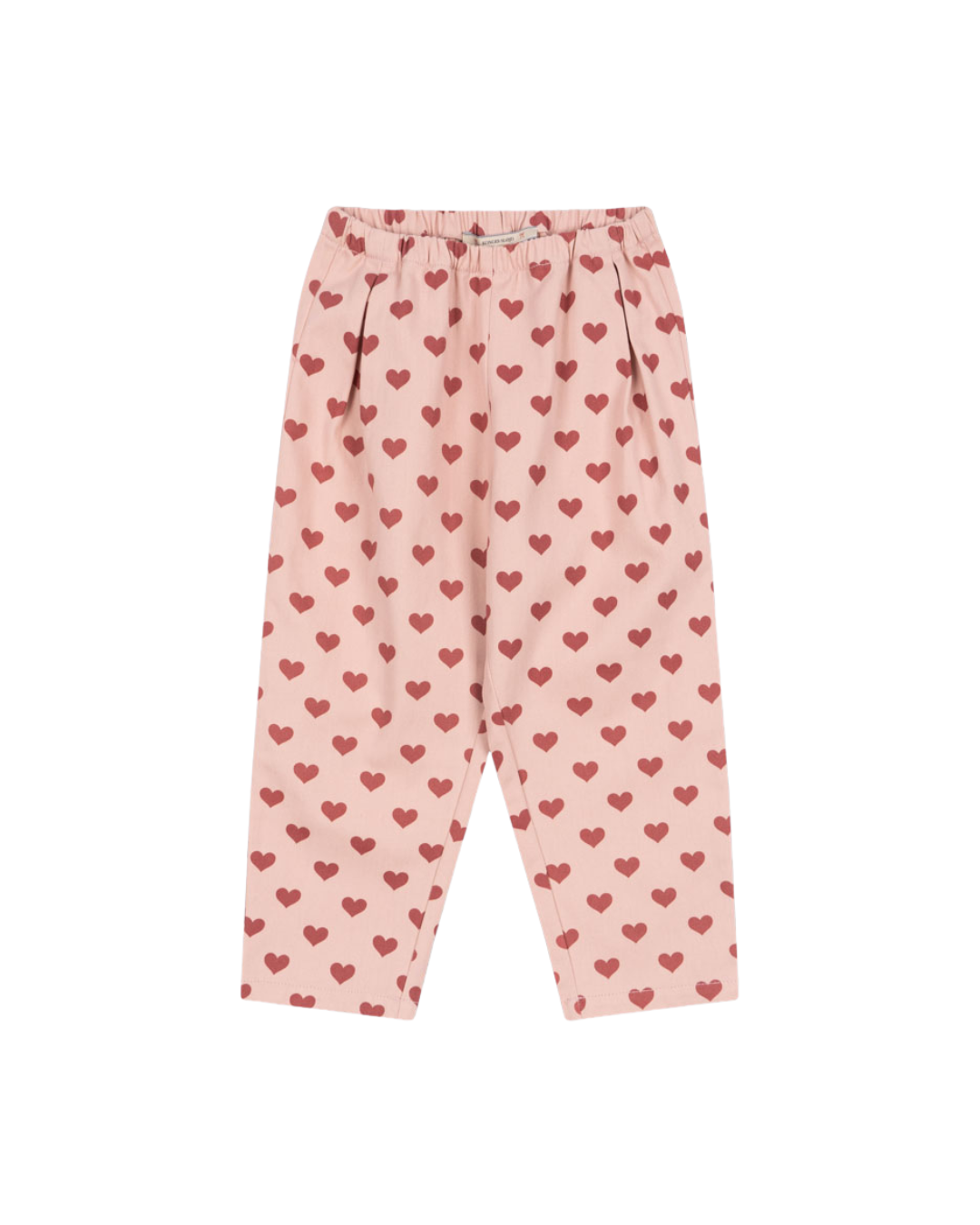 Konges Sløjd - spodnie dziewczęce z bawełny Fen Pants GOTS Amour Rouge Konges Sløjd - spodnie dziewczęce z bawełny Fen Pants GOTS Amour Rouge