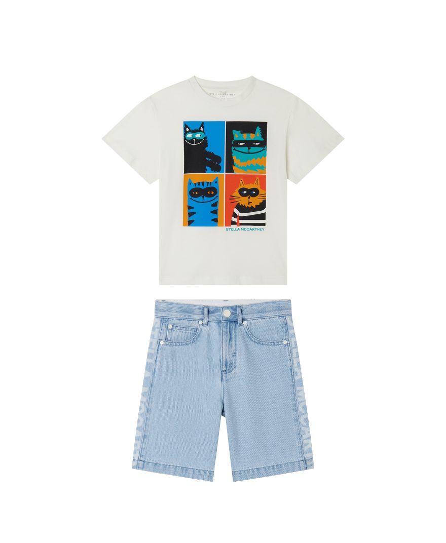 Stella Mccartney - stylizacja chłopięca na codzień Graphic