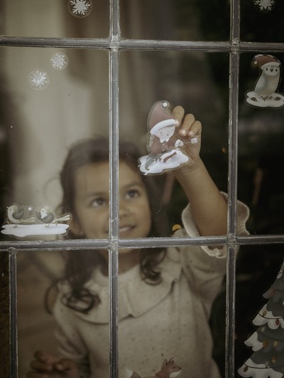 Świąteczne naklejki na okno Little Dutch X-MAS Świąteczne naklejki na okno Little Dutch X-MAS