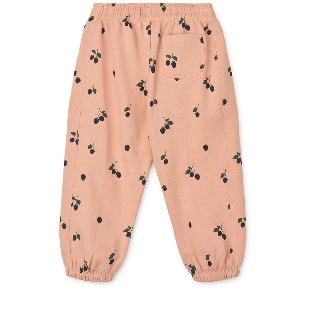 Liewood - spodnie dresowe Arlo Printed Sweatpants Berry / Pale Tuscany