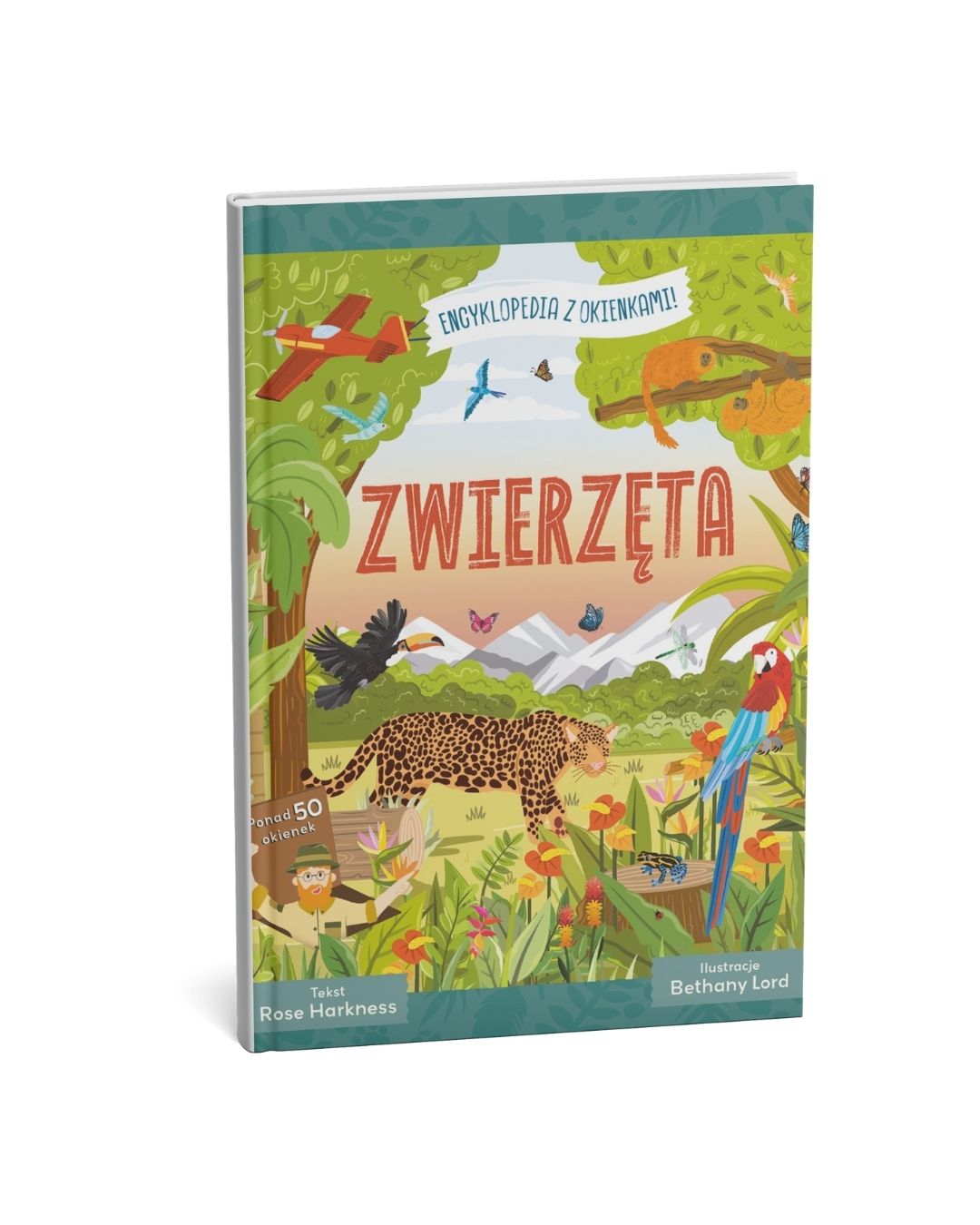 Wydawnictwo Wilga - Zwierzęta. Encyklopedia z okienkami