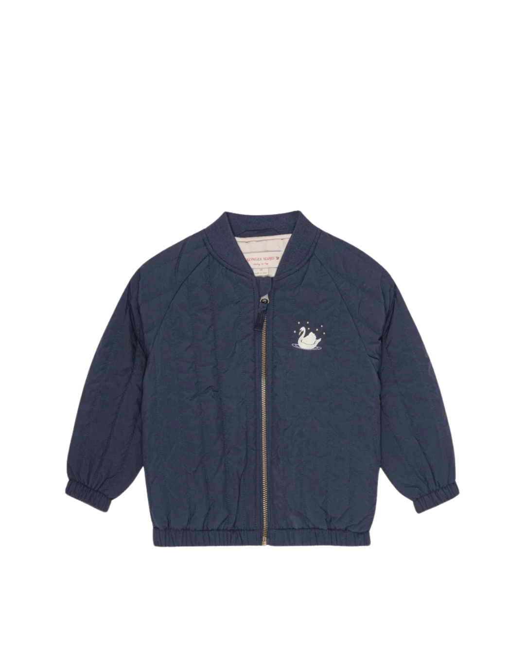 Konges Sløjd - dziecięca kurtka bomberka JUNO Sequin Bomber Jacket Total Eclipse