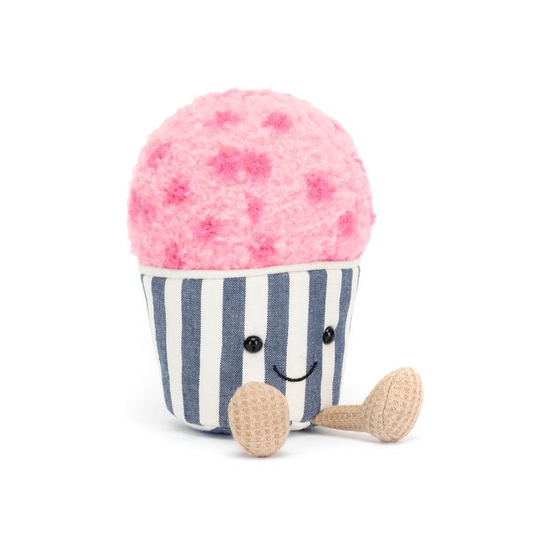 Jellycat - Wesołe Lody Truskawkowe 15 cm