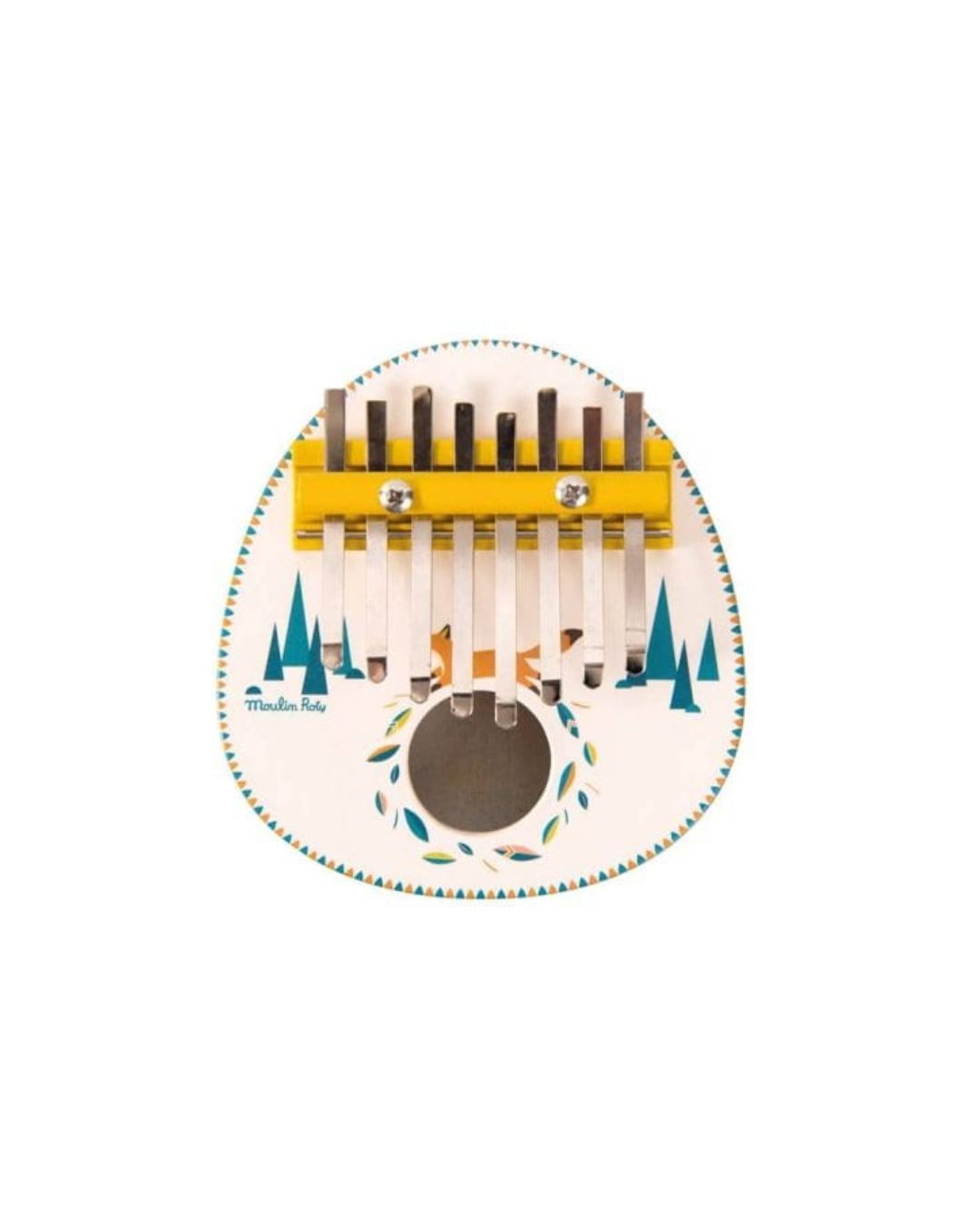 Moulin Roty - kalimba 14 x 13 cm "Podróże Olgi"
