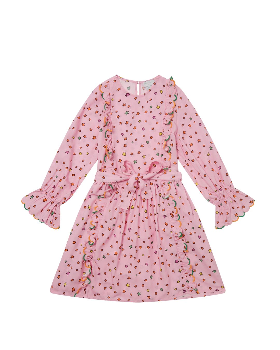 Stella McCartney - sukienka z długim rękawem Star Print