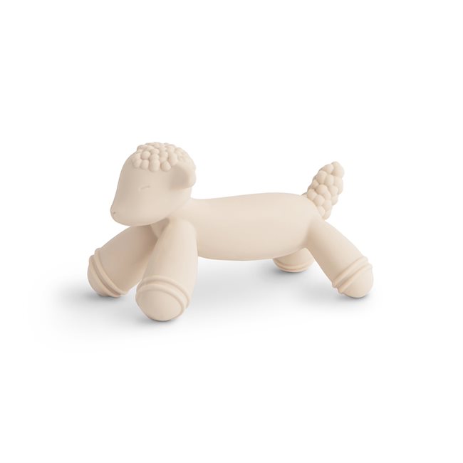 Mushie - gryzak silikonowy dla niemowlaka figurka Lamb