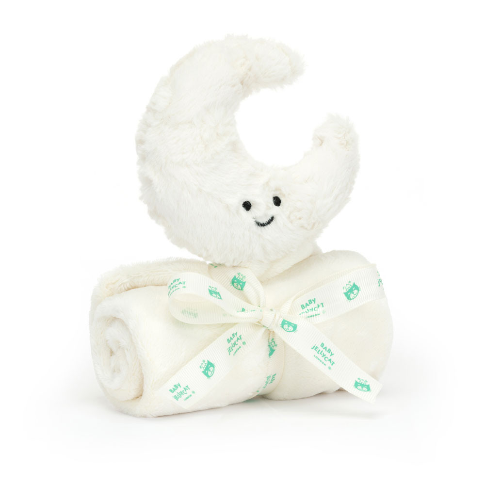 Jellycat - Księżyc Perłowo-Biały Szmatka Przytulanka Kremowa 34 cm